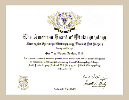 board certification